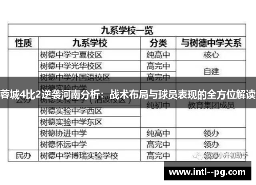 蓉城4比2逆袭河南分析：战术布局与球员表现的全方位解读